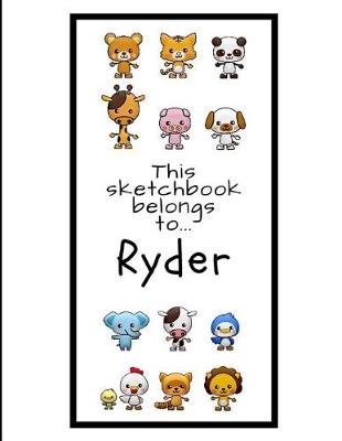 Book cover for Ryder Sketchbook