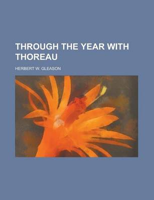 Book cover for Through the Year with Thoreau