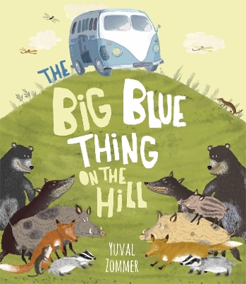 Book cover for The Big Blue Thing on the Hill