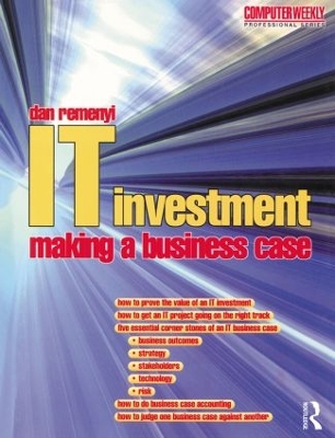 Book cover for IT Investment: Making a Business Case