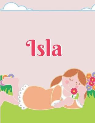 Book cover for Isla Personalized Sketchbook Journal Notebook