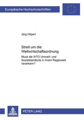 Cover of Streit Um Die Weltwirtschaftsordnung