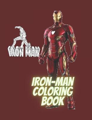 Book cover for Iron-Man Coloring Book