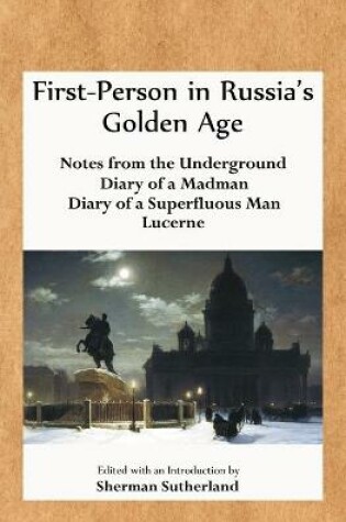 Cover of First-Person in Russia's Golden Age