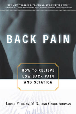 Book cover for Back Pain