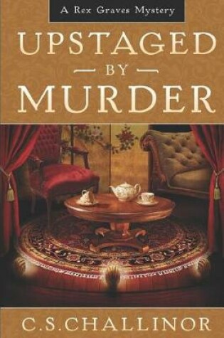 Cover of Upstaged by Murder [large Print]