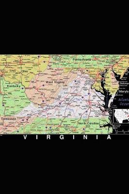 Book cover for A Map of the State of Virginia Journal