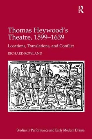 Cover of Thomas Heywood's Theatre, 1599–1639