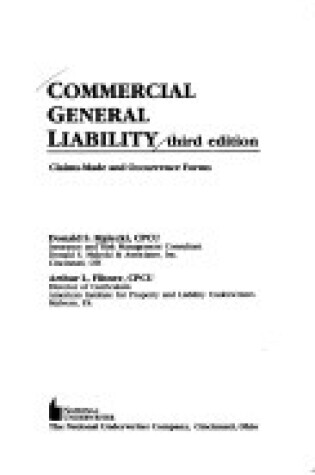 Cover of Commercial General Liability