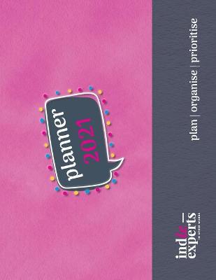 Book cover for Pop Planner 2021 Pink Cover