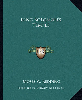 Book cover for King Solomon's Temple