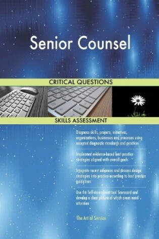 Cover of Senior Counsel Critical Questions Skills Assessment