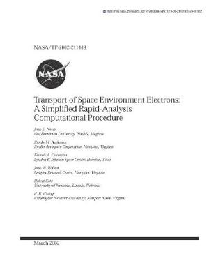 Book cover for Transport of Space Environment Electrons