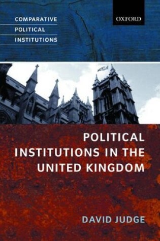 Cover of Political Institutions in the United Kingdom