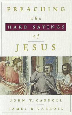 Book cover for Preaching Hard Sayings of Jesus