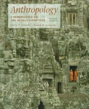 Book cover for Anthropology: a Perspective on the Human Condition