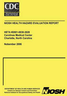 Cover of Niosh Health Hazard Evaluation Report Heta 2001-0030-3020