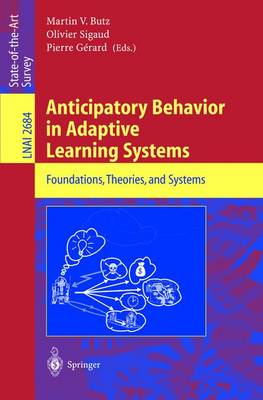 Cover of Anticipatory Behavior in Adaptive Learning Systems