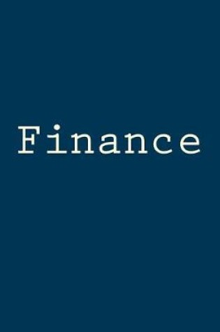 Cover of Finance