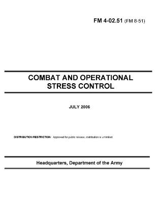 Book cover for FM 4-02.51 Combat and Operational Stress Control