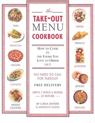 Book cover for The Take-out Menu Cookbook