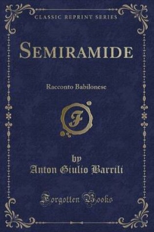 Cover of Semiramide