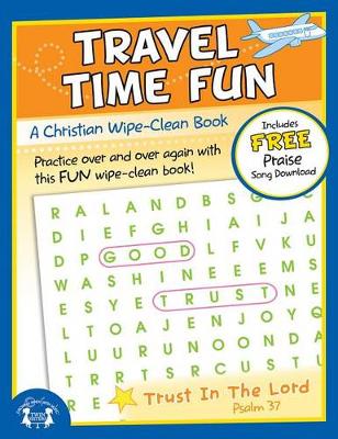 Book cover for Travel Time Fun Christian Wipe-Clean Workbook