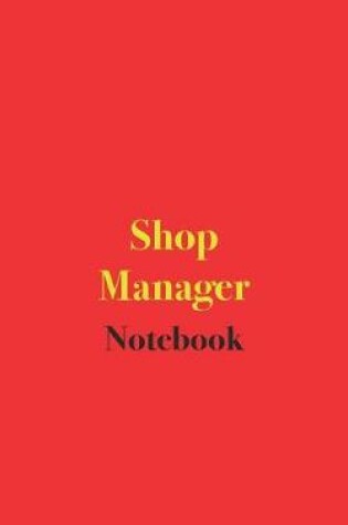 Cover of Shop Manager Notebook