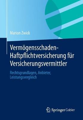 Book cover for Vermögensschaden-Haftpflichtversicherung für Versicherungsvermittler