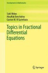 Book cover for Topics in Fractional Differential Equations