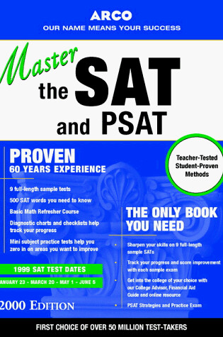 Cover of Master the Sat and Psat