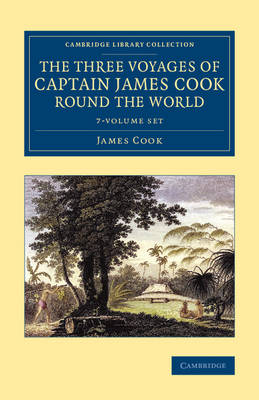 Cover of The Three Voyages of Captain James Cook round the World 7 Volume Set