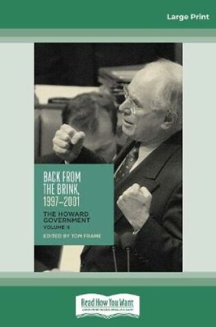 Cover of Back from the Brink, 1997-2001