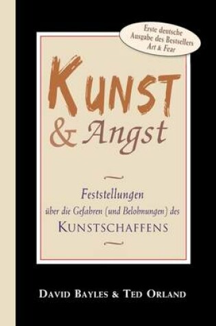 Cover of Kunst und Angst