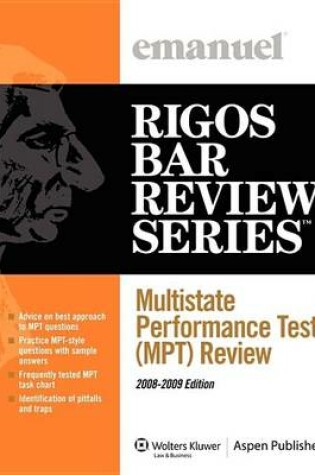 Cover of Multistate Perfomance Test (Mpt) Review