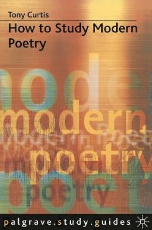 Cover of How to Study Modern Poetry