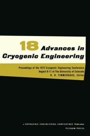 Cover of Adv Cryogenic Eng 18