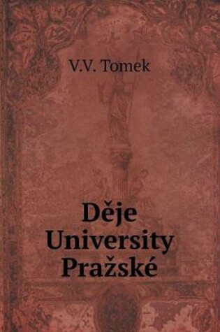 Cover of D&#283;je University Prazské