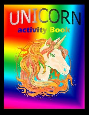 Book cover for Unicorn Activity book
