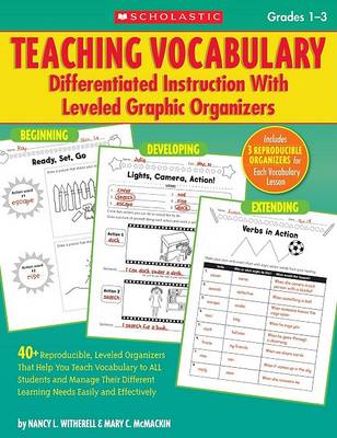 Book cover for Teaching Vocabulary, Grades 1-3
