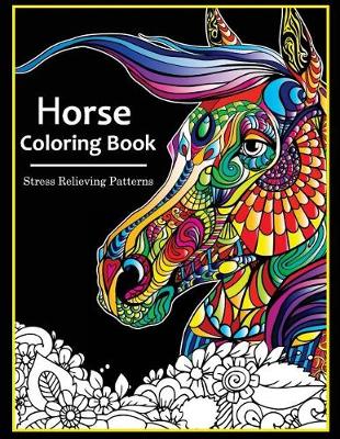 Book cover for Horse Coloring Books for Adults