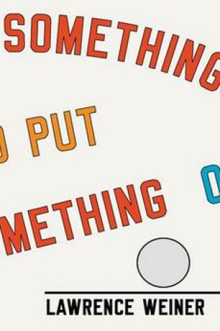 Cover of Something to Put Something on
