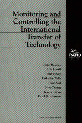 Book cover for Monitoring and Controlling the International Transfer of Technology