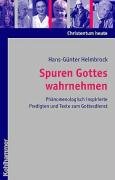 Cover of Spuren Gottes Wahrnehmen
