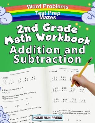 Cover of 2nd Grade Math Workbook Addition and Subtraction