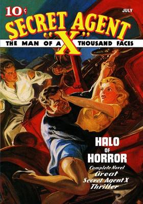 Book cover for Secret Agent "X" - Halo Of Horror