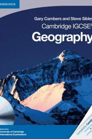 Cover of Cambridge IGCSE Geography Coursebook