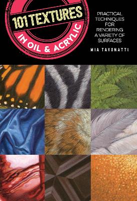 Book cover for 101 Textures in Oil and Acrylic