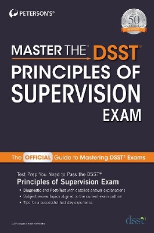Cover of Master the DSST Principles of Supervision