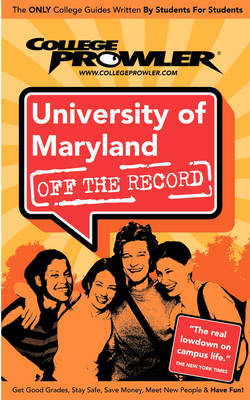 Book cover for University of Maryland